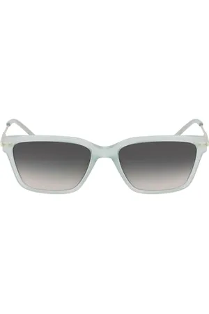 DKNY Unisex DK713S okulary przeciwsłoneczne, 310 jasnozielone, 56, , 56