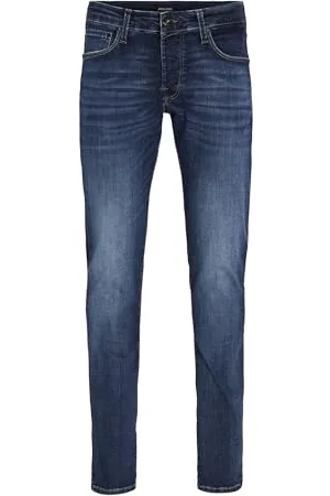 JACK & JONES Spodnie Slim Fit Stretch Stone Washed z guzikami JJIGLENN JJICON, Colours: , Größe Jeans:36W / 34L, D³ugo¶æ nogi:L34