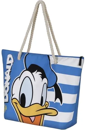 Disney Kaczor Donald Sailor -Torba Plażowa Soleil, Niebieska, 52 x 37 cm