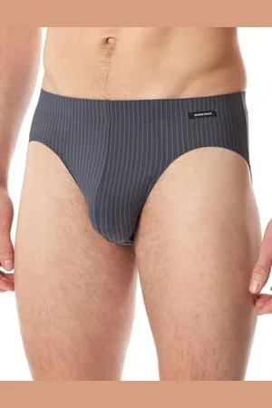Schiesser Męskie slipy Supermini-Pure Micro Slip, , S