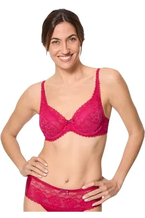 Playtex Flower Elegance Damski koronkowy biustonosz z fiszbinami x1, , 80C