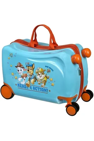 UNDERCOVER Paw Patrol Ryż – wózek na kółkach, wielokolorowy, z twardą skorupą z kołem zamachowym, , Wózek z twardą obudową z kołem zamachowym