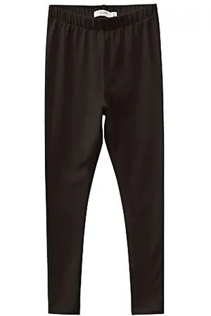 NAME IT Dziewczęce legginsy Nkfdavina Solid SWE Bru N Noos