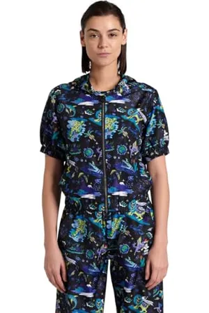 Arena Damska kurtka z krótkim rękawem z kapturem Capsule Collection Fun Planet, , L