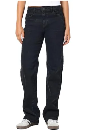 Noisy May NMYOLANDA NW Wide Jeans Black FWD NOOS, , 25W / 30L