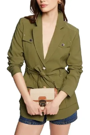 Morgan Damska kurtka saharyjska w kolorze khaki rozmiar 34, , 32