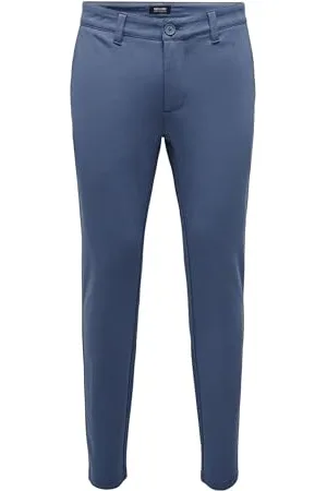 Only & Sons Męskie spodnie chinosy ONSMARK Slim Fit spodnie chinosy, , 29W / 34L