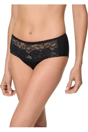 Playtex Flower Elegance Damskie majtki Midi z recyklingu z mikrofibry x1, , S