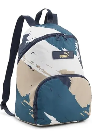 PUMA Plecak Core Pop, Club Navy-Sand Dune-AOP, Rozmiar uniwersalny damski, , Taglia unica