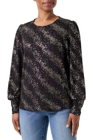 ONLY Onlpella L/S Foil Puff Top JRS koszulka z długim rękawem, , S