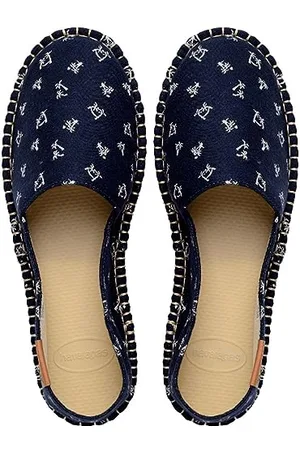 Havaianas Origine Iv Print Espadryle Unisex Dorośli, granatowy, 13 UK Narrow