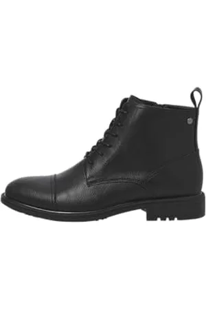JACK & JONES Jfwbarbican Pu Boot męskie buty sznurowane, , 45 EU