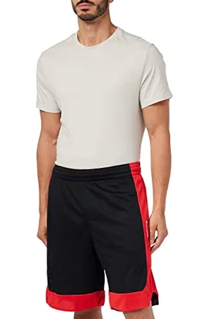 Champion Męskie Legacy Autentyczne spodnie miękka taśma siatkowa logo bermudy szorty, czarne, XS