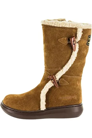 Rocket Dog Slope damskie czarne zamszowe buty na łydkę, , 37 EU