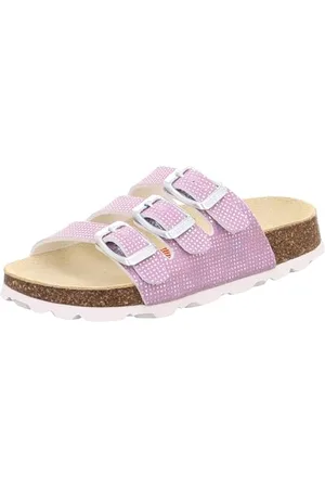 Superfit Mädchen FUSSBETTPANTOFFEL Hausschuhe, LILA 8500