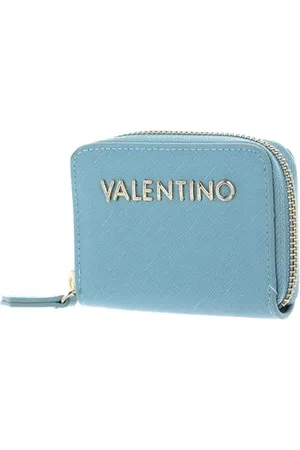 VALENTINO Divina SA VPS1IJ47 Zip Around Wallet; Kolor: Turchese Met, , Talla única, Casual