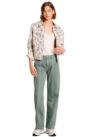 Pepe Jeans Damska kurtka regularna Paisley Pl402409, biała (denim), XXS, , XXS
