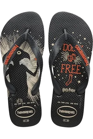 Havaianas Unisex Top Harry Potter klapki, czarne, 37/38 EU, , 4.5/5 UK