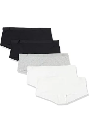 Amazon Bawełniane szorty damskie (dostępne w dużych rozmiarach), 5 sztuk, , XXL