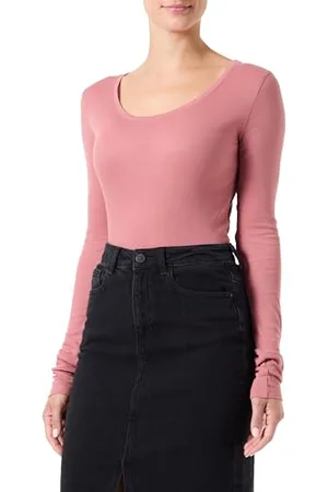 HUGO BOSS Damska koszulka C_Elayer Jersey_Top, Open Pink692, M, , M