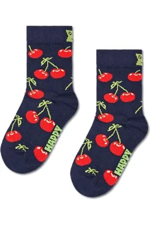 Happy Socks Cherry, kolorowe i zabawne, Skarpety dla dzieci, (12-24M)