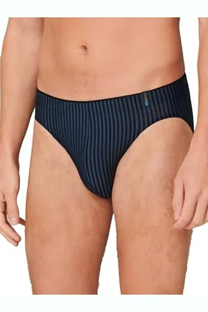 Schiesser Męska Bielizna Long Life Soft Slip, Oddychająca, Wygodna, Grantowy, Xl