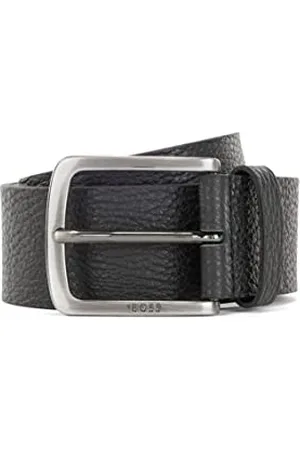 HUGO BOSS Męski Jor-Gr Sz40 Włoski skórzany pasek z logo, , 85