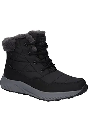 Hi-Tec Damskie buty śniegowe Frosty WP 200 czarne/antracytowo-4, 4 UK