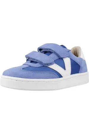 victoria MILLAS Tiras Nylon/Serraje, Koszyk Zamknięcie Scratch, Azul, 35 EU Wąskie, , 35 EU Étroit