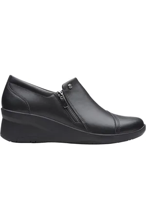 Clarks Premium Damskie mokasyny Suttyn Zip Loafer, , 37 EU, , 37 EU