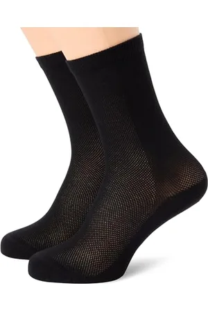 HUGO BOSS Damskie skarpety 2P QS Piquet St. W Quart, czarne 1, 39-42, , 39-42 EU