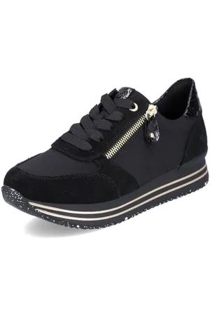 Remonte Damskie buty sportowe D1316, czarne, rozmiar 36 UE