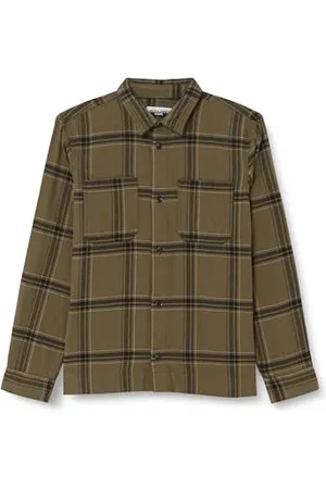 JACK & JONES Bestseller A/S Męska koszula flanelowa Jcospace Logan Ls na czas wolny, , XL