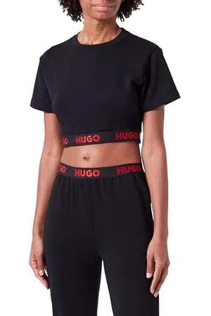 HUGO BOSS Damskie spodnie sportowe z logo Loungewear, , M