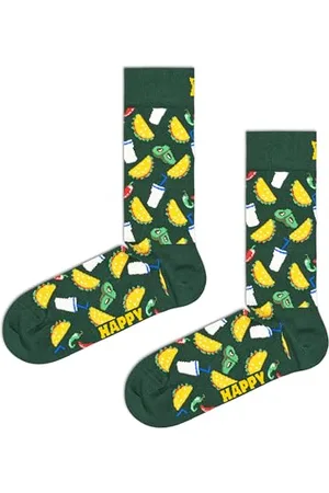 Happy Socks Taco, kolorowe i zabawne, Skarpety dla kobiet i mężczyzn, (41-46)