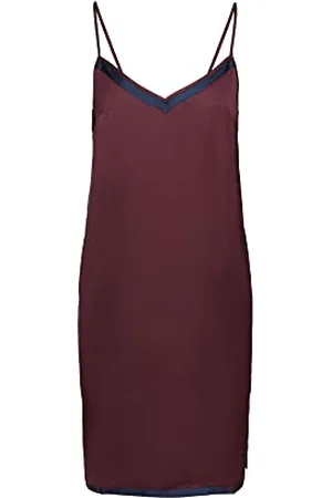ESPRIT Bodywear Satin Colour Block CVE Chemise, , 38