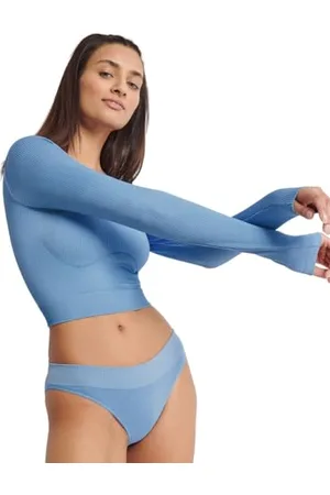 Sloggi Ever Infused Relax Crop Top Ls koszulka damska, , XL