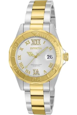 Invicta Pro Diver Damski zegarek kwarcowy ze stali nierdzewnej - 38 mm