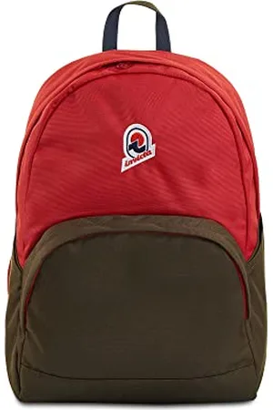 Invicta Unisex Zaino Orik plecak, czerwony/brązowy, Taglia unica