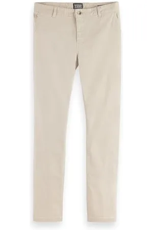 Scotch&Soda Essential Regular Slim Fit męskie spodnie chinosy ze stretchu, bawełna, , 29W / 30L