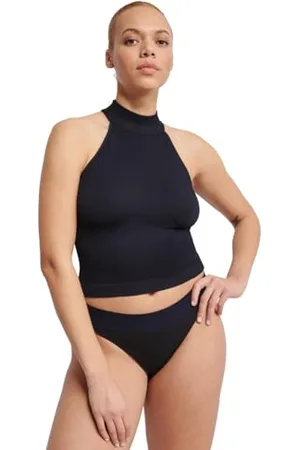 Sloggi Ever Infused Aloe High Neck Top koszulka damska, czarny, L