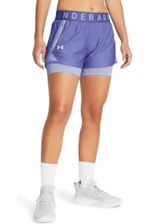 Under Armour Damen Play Up 3.0 Shorts, Starlight/Celeste/Celeste, YXS