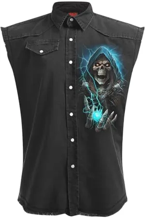 Spiral Dead Metal - bez rękawów Stone Washed Worker Black, , XXL