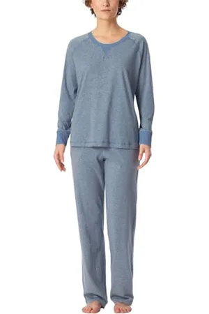 Schiesser Damska piżama długa bawełna - Nightwear, , 44