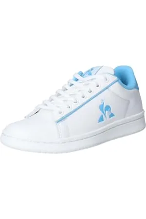 Le Coq Sportif Le Coq Sport Damski LCS Krótki Czysty W Optyczny Biały/Bałtycki Koszyk, Optyczny biały/Balticsea, 40