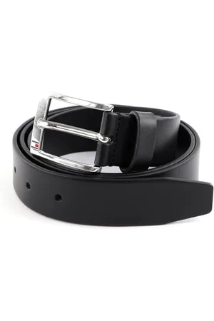 Tommy Hilfiger Pasek męski New Aly Belt skórzany pasek, , 80