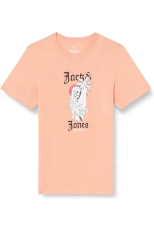 JACK & JONES JORCOCONUT koszulka z czaszką SS Crew Neck JNR, , 164