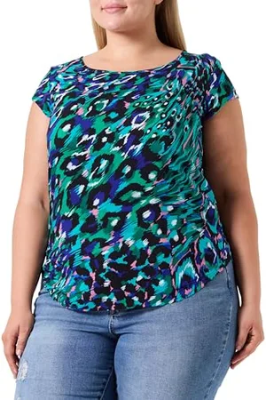 ONLY Onlnova Life Vis S/S Top AOP damska bluzka z krótkim rękawem, , 36