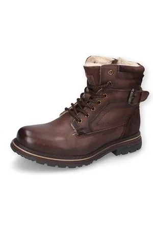 Dockers Męskie botki Combat Boots, męskie botki, ciepła podszewka, , 43 EU