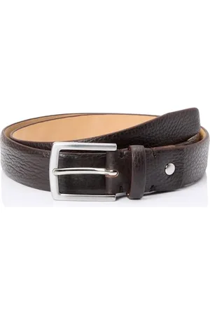 SELECTED SELETED HOMME Pasek SLHCARL Classic Grained Leather Belt NOO, , 100, , 100